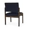 Lesro Lenox Armless Guest Chair, 22.5 in W 24.5 in L 32 in H LS1102 - alternate 2